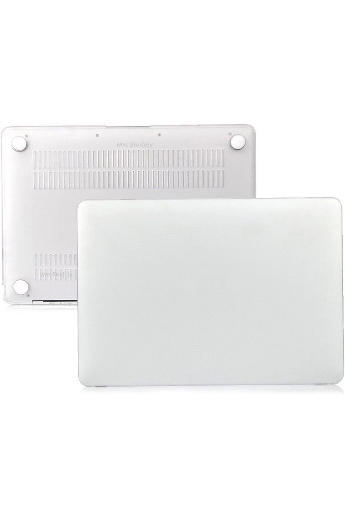DERİK Derik Macbook Air M1 Kılıf 13 inç Mat Buzlu Flu (TouchID'li M1 Air) A2337 A2179 A1932 ile Uyumlu