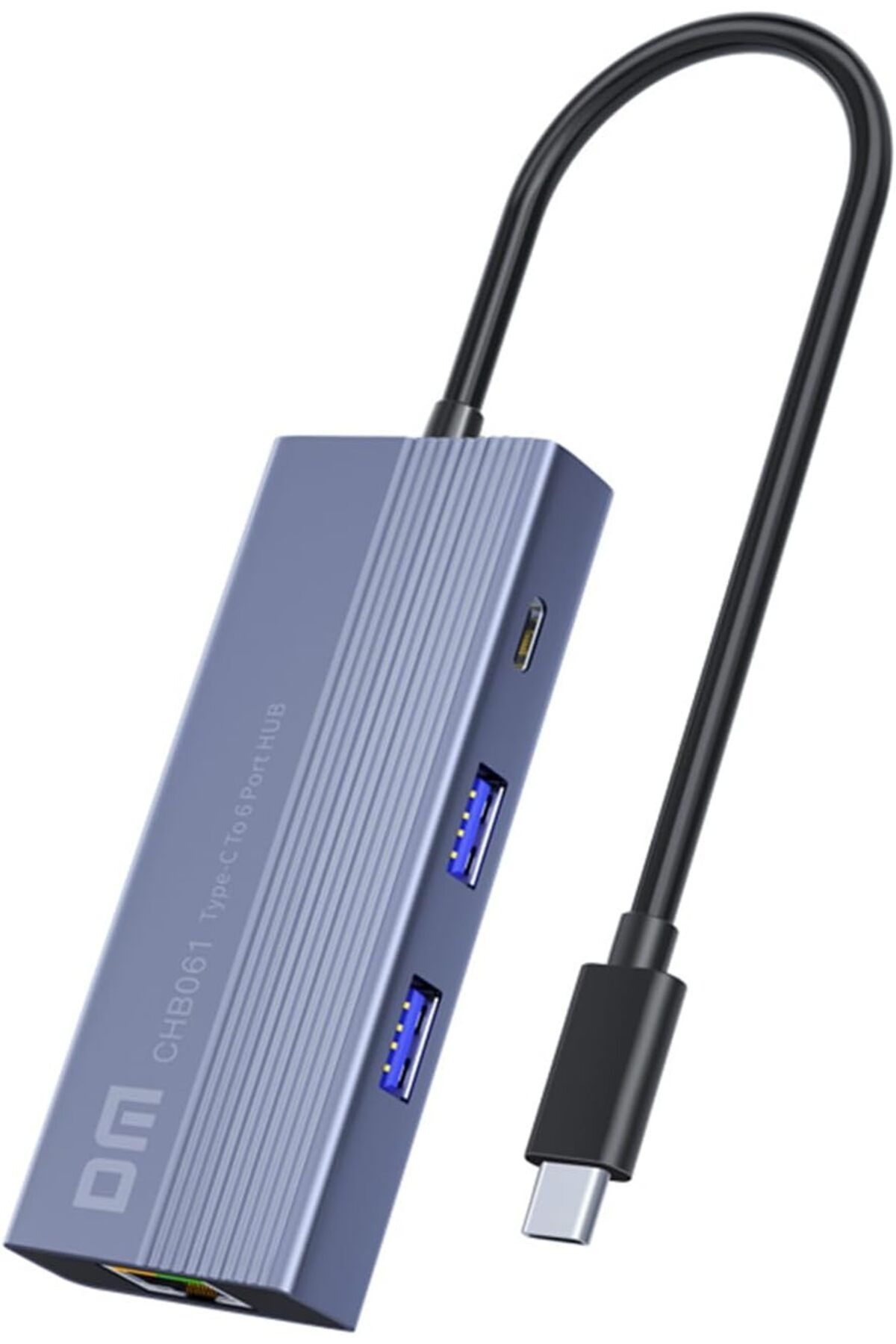 DERİK Derik CHB061 Type-C to 4K HDMI 3*USB3.0 Gigabit Ethernet PD 60W Çoklayıcı Hub YENİ 1122015