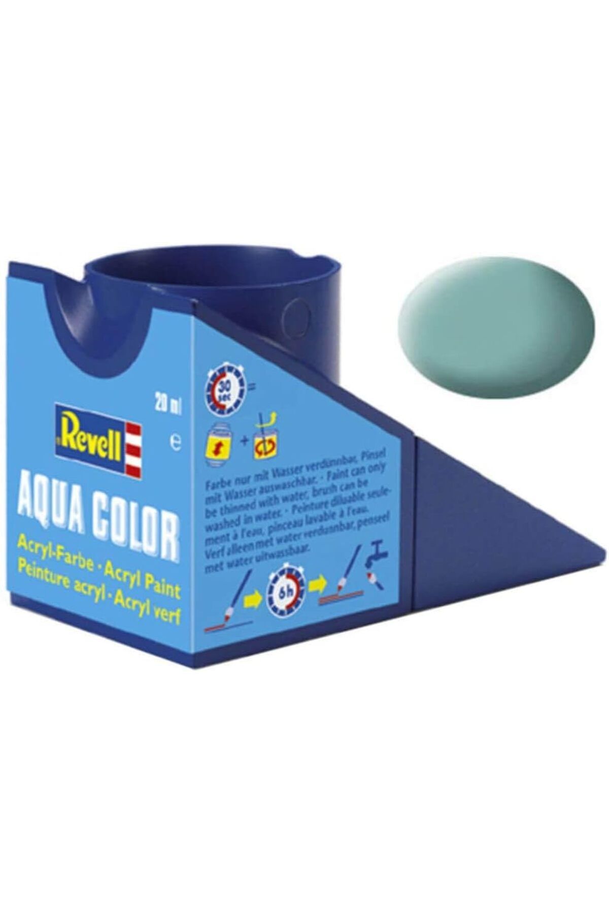 mazıdağı mazzıdağ - Su Bazlı Maket Boyası Açık Mavi Mat 18 Ml (36149) new store 1133631