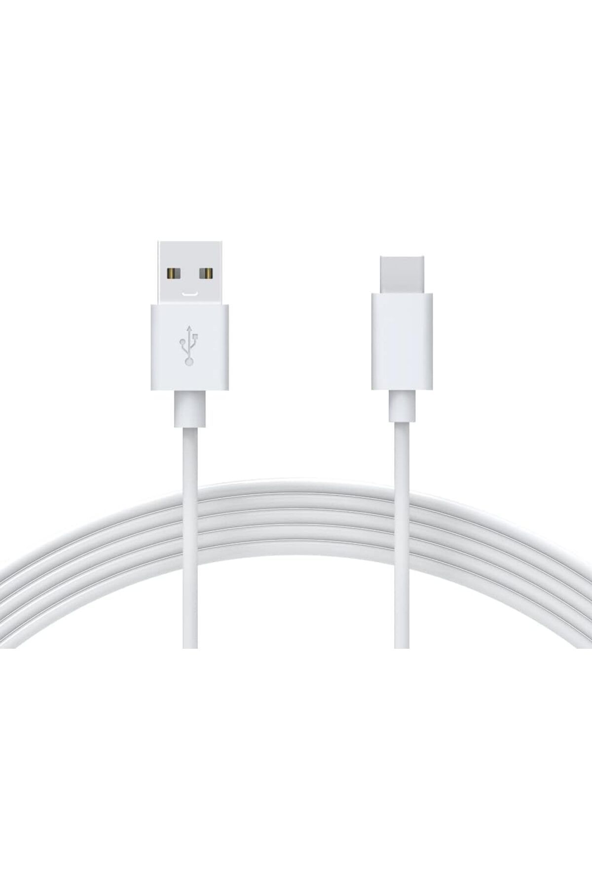 ÇAĞUR çağur Omars USB Type-C 3A Hızlı Şarj ve Data Kablosu Beyaz 1 Metre YENİ 1109945