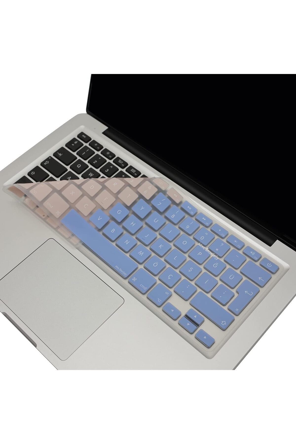 DERİK Derik Macbook Air Pro Klavye Koruyucu (Türkçe Q) R.Powder (Eski USB’li Model 2008/2017 yılı) i