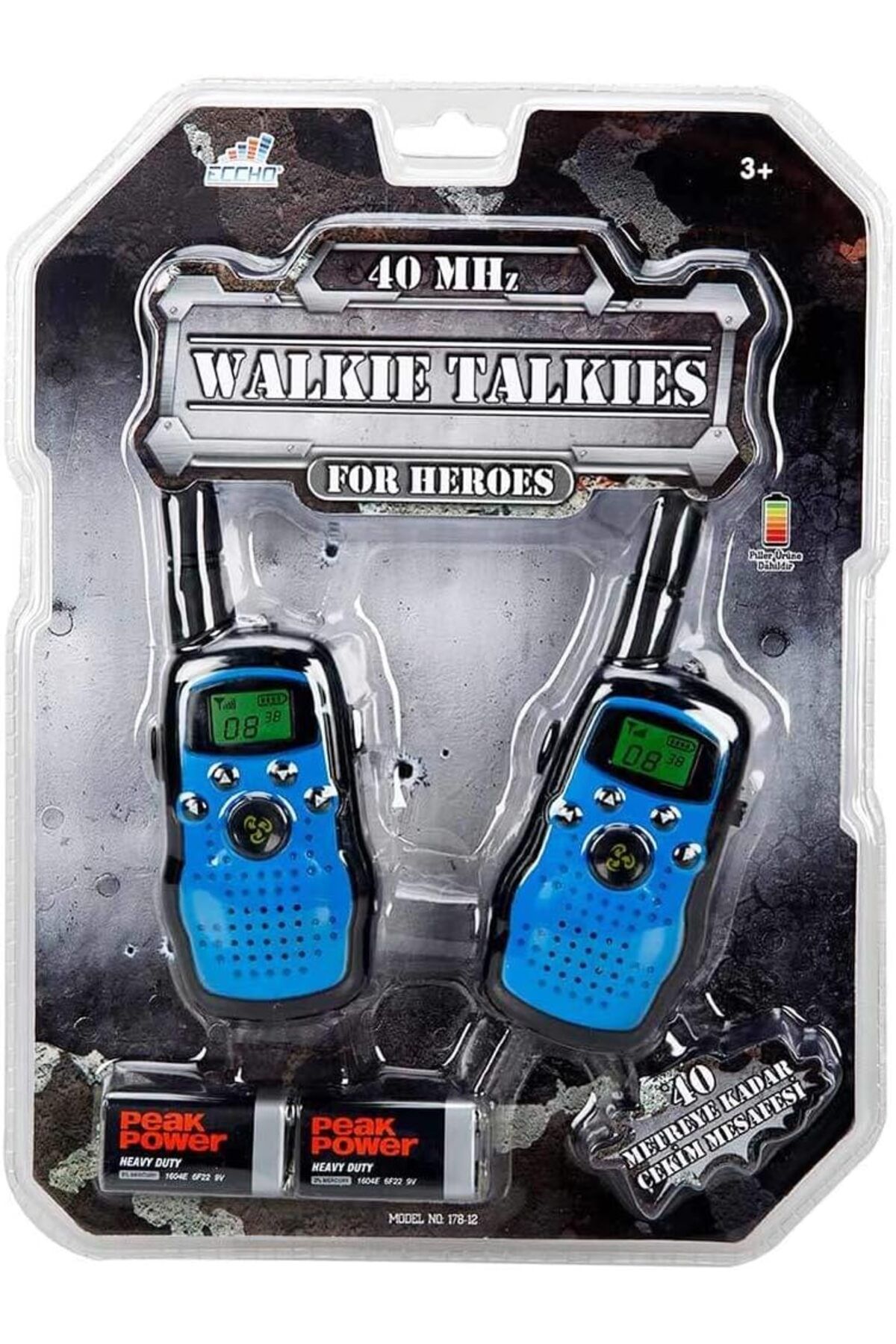 KDROĞLU KDROGLU Walki Talkie Military Klasik 40 Mhz New Desing 1109836
