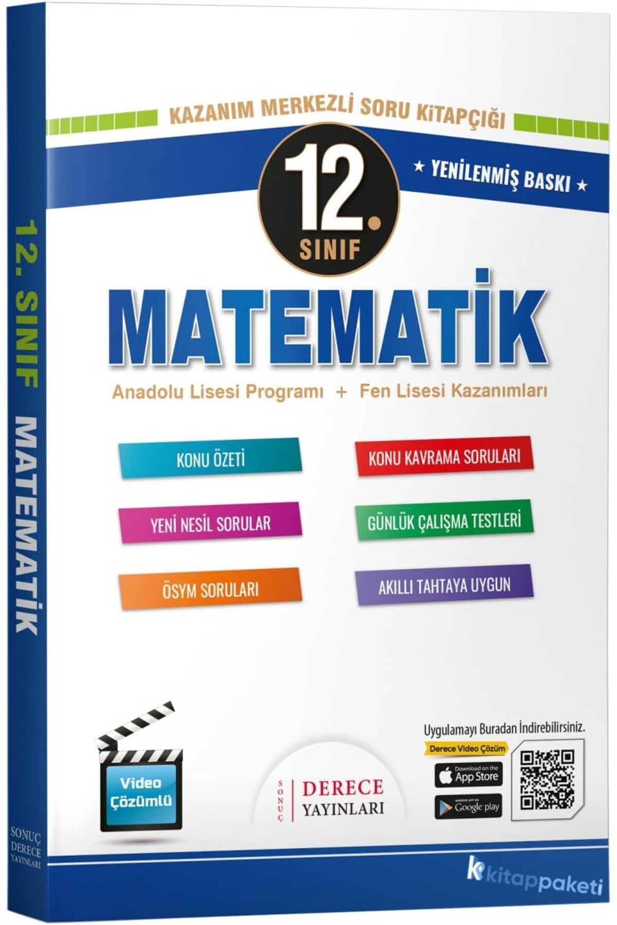 KDROĞLU KDROGLU 12.Sınıf Matematik Modüler Set New Desing 1109836