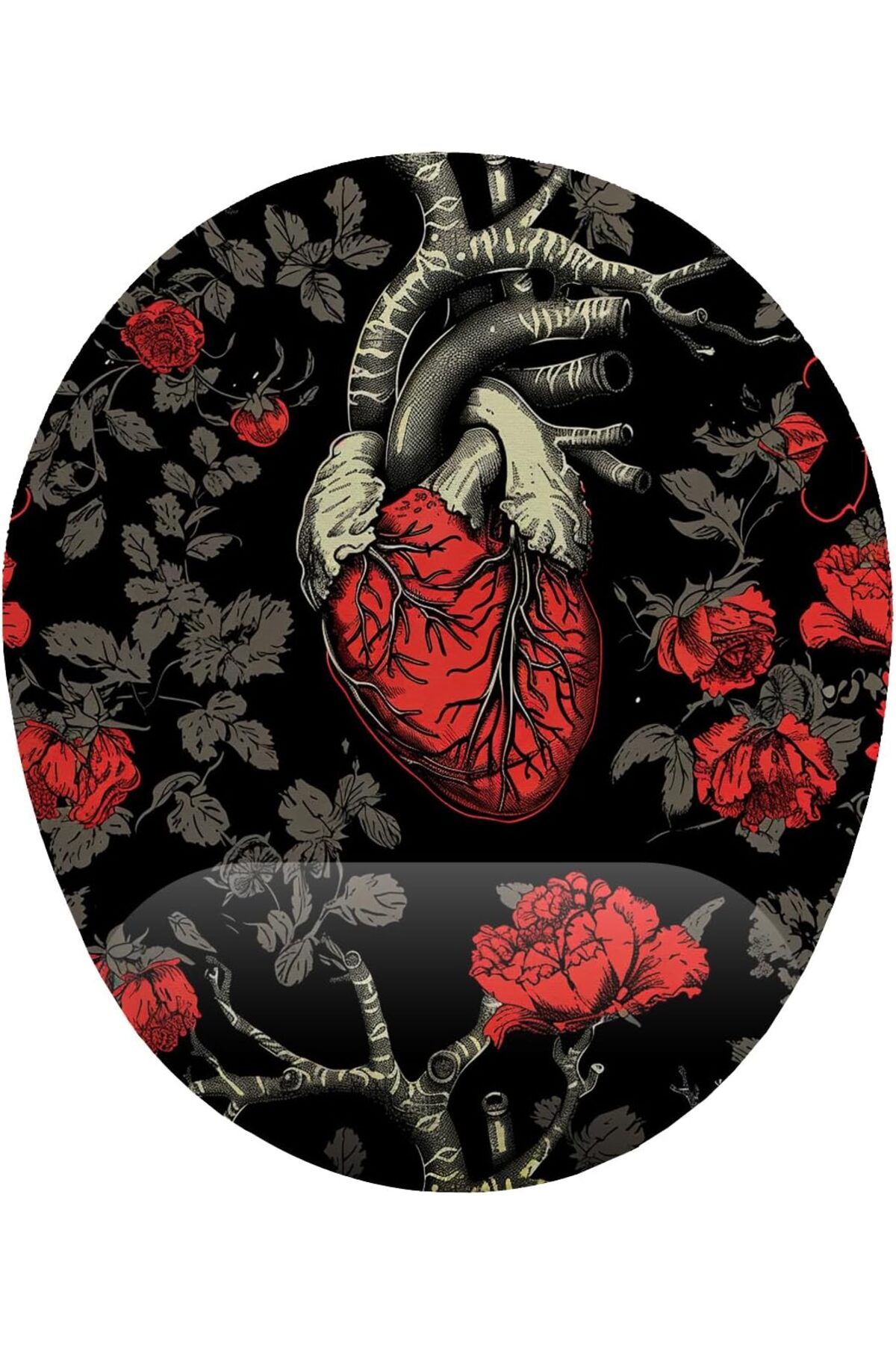 KDROĞLU GEÇMEZ fikirler Anatomik Kalp Bilek Destekli Mouse Pad AVM 1114477