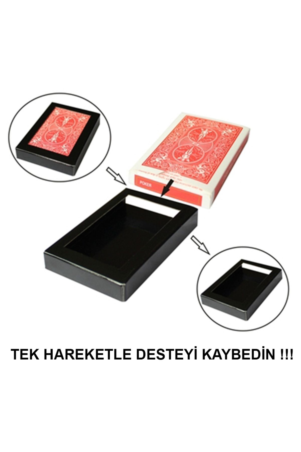 KDROĞLU KDROGLU Sihirli Kaybolan Deste Oyun Kağıdı İlizyon Oyunu Kaybolan Kart New Desing 1109836