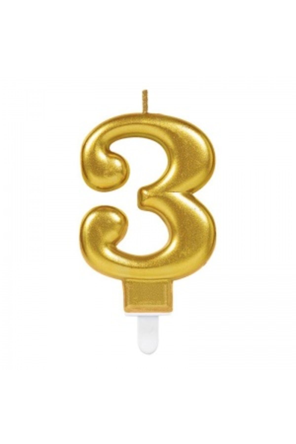 KDROĞLU KDROGLU 3 Rakam Mum Gold Renk New Desing 1109836
