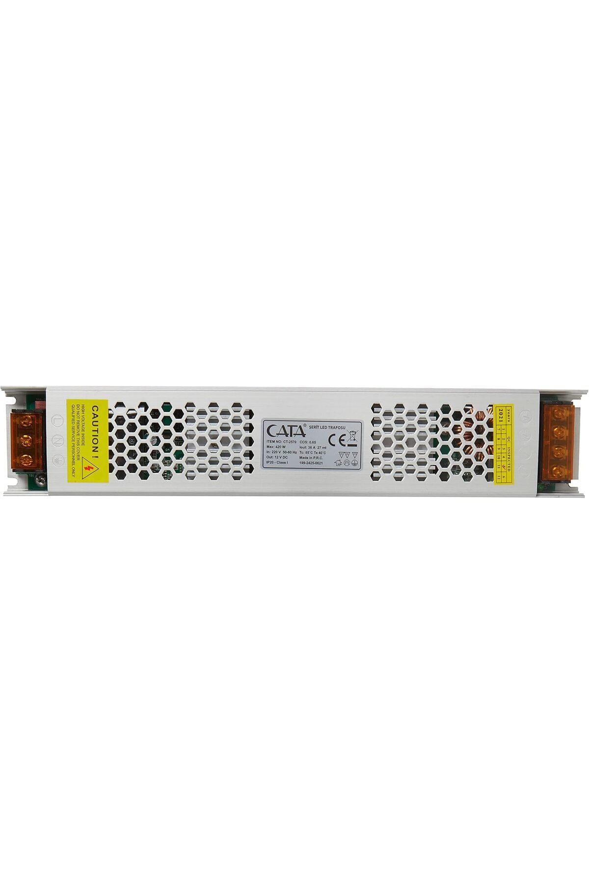 KDROĞLU KDROGLU CT-2570 33 Amper Şerit LED Trafosu (400w) (süper Slim) New Desing 1109836