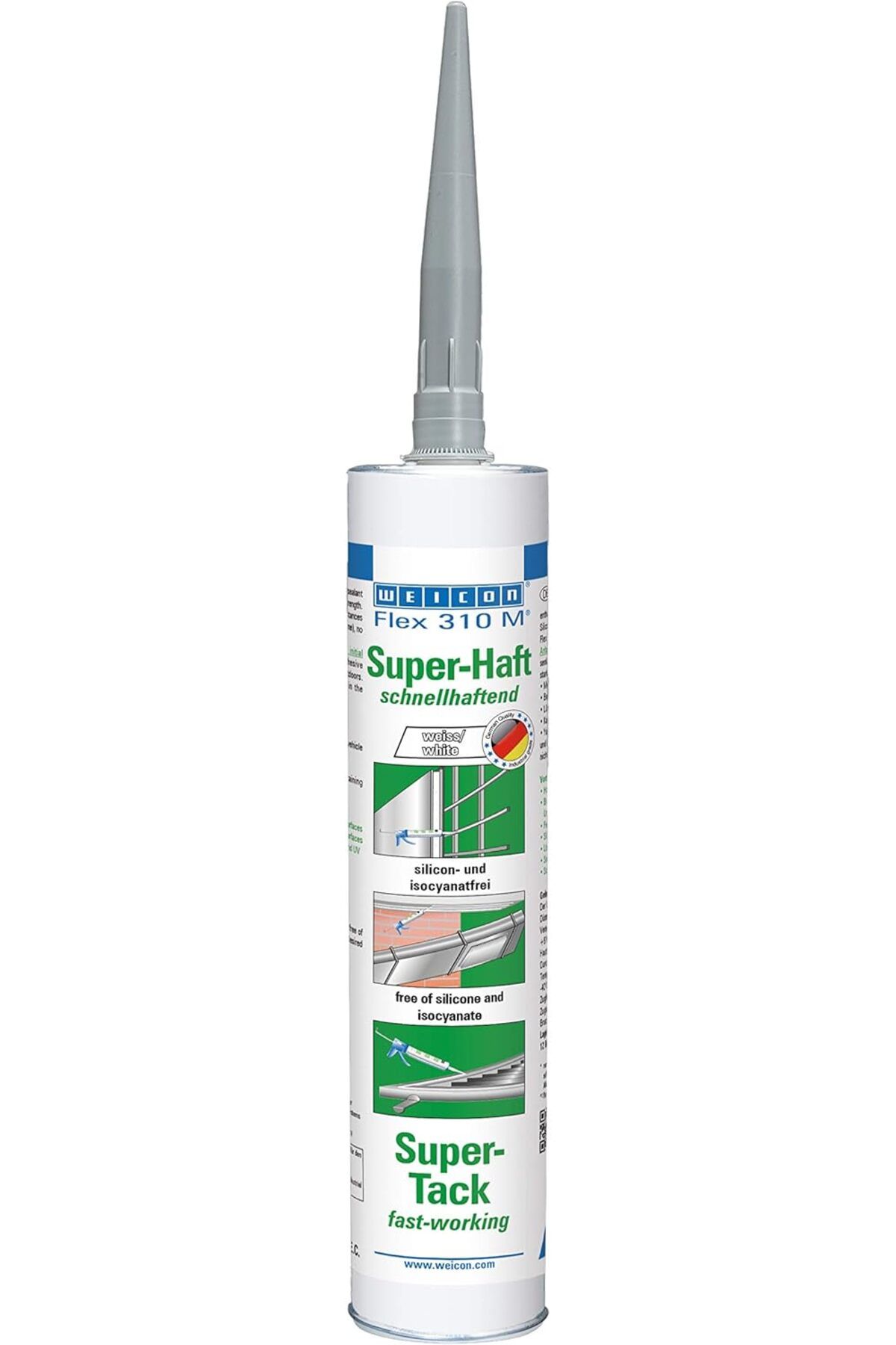 KDROĞLU plamystical Flex 310 m | 290 ml | Beyaz | MS-Polimer bazlı süper yapıştırıcı newing 1139529