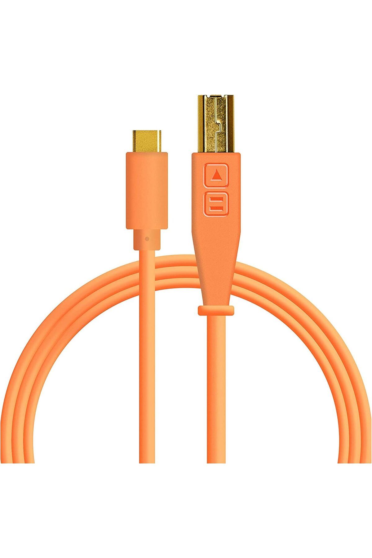 KDROĞLU KDROGLU TechTools Chroma Cables USB-C to B - 1.5mt | Neon Orange New Desing 1109836