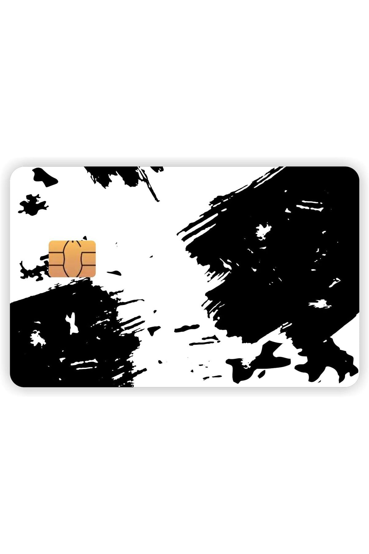 KDROĞLU KDROGLU Aksesuar Siyah Beyaz Kart Kaplama Sticker Kredi Kartı Sticker New Desing 1109836
