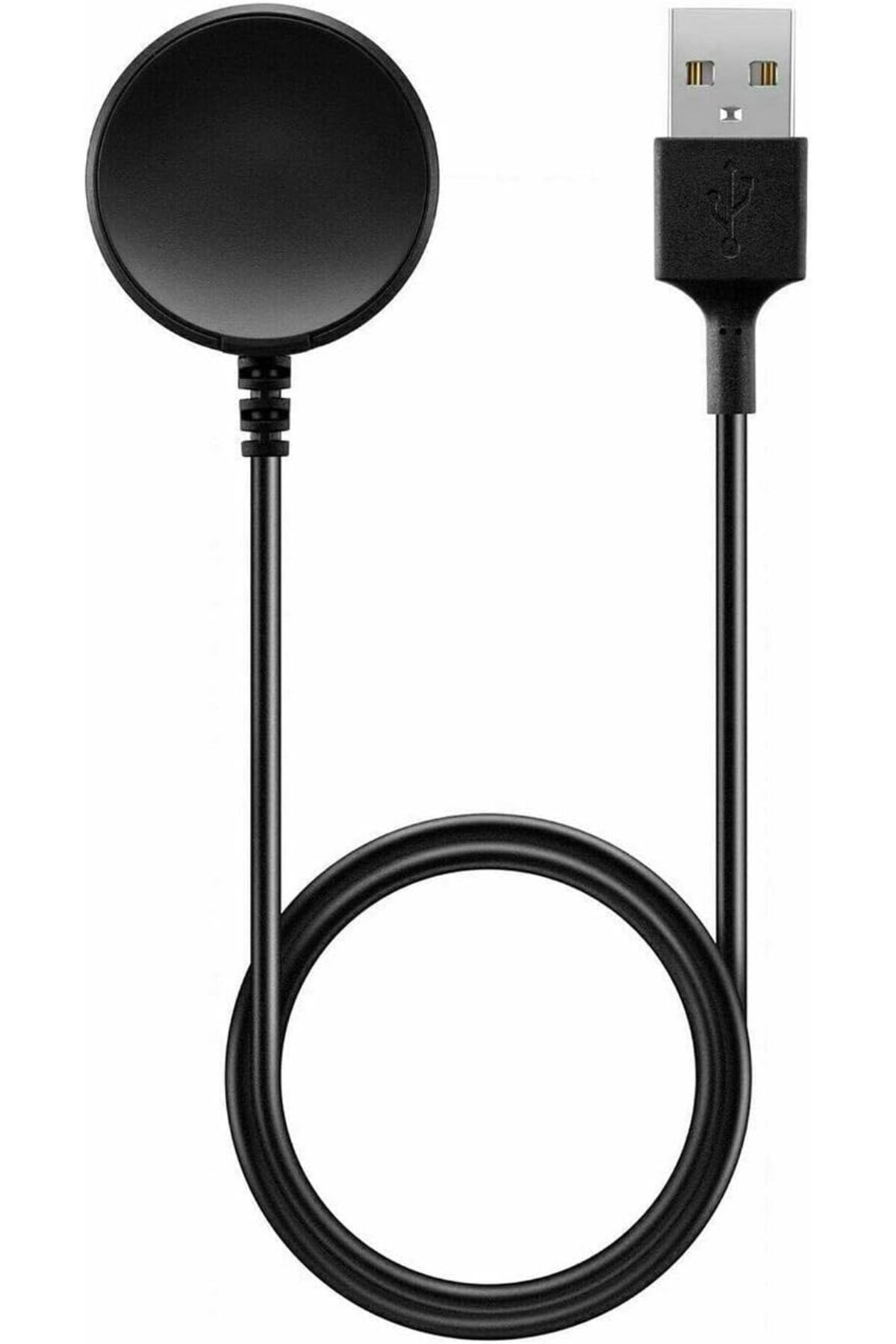KDROĞLU KDROGLU Galaxy Watch 6 Classic 47mm Manyetik USB 2 Amper Şarj Kablosu Siyah New Desing 1109836