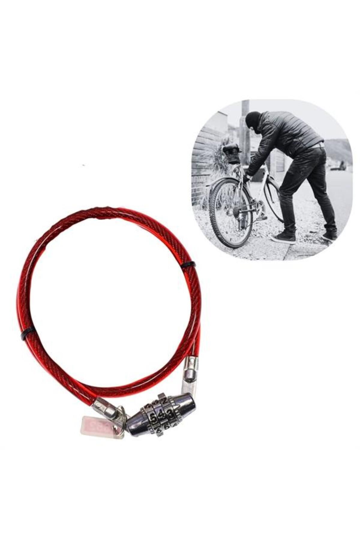 KDROĞLU KDROGLU Şifreli Pratik ve Sağlam Bisiklet Kilidi New Desing 1109836