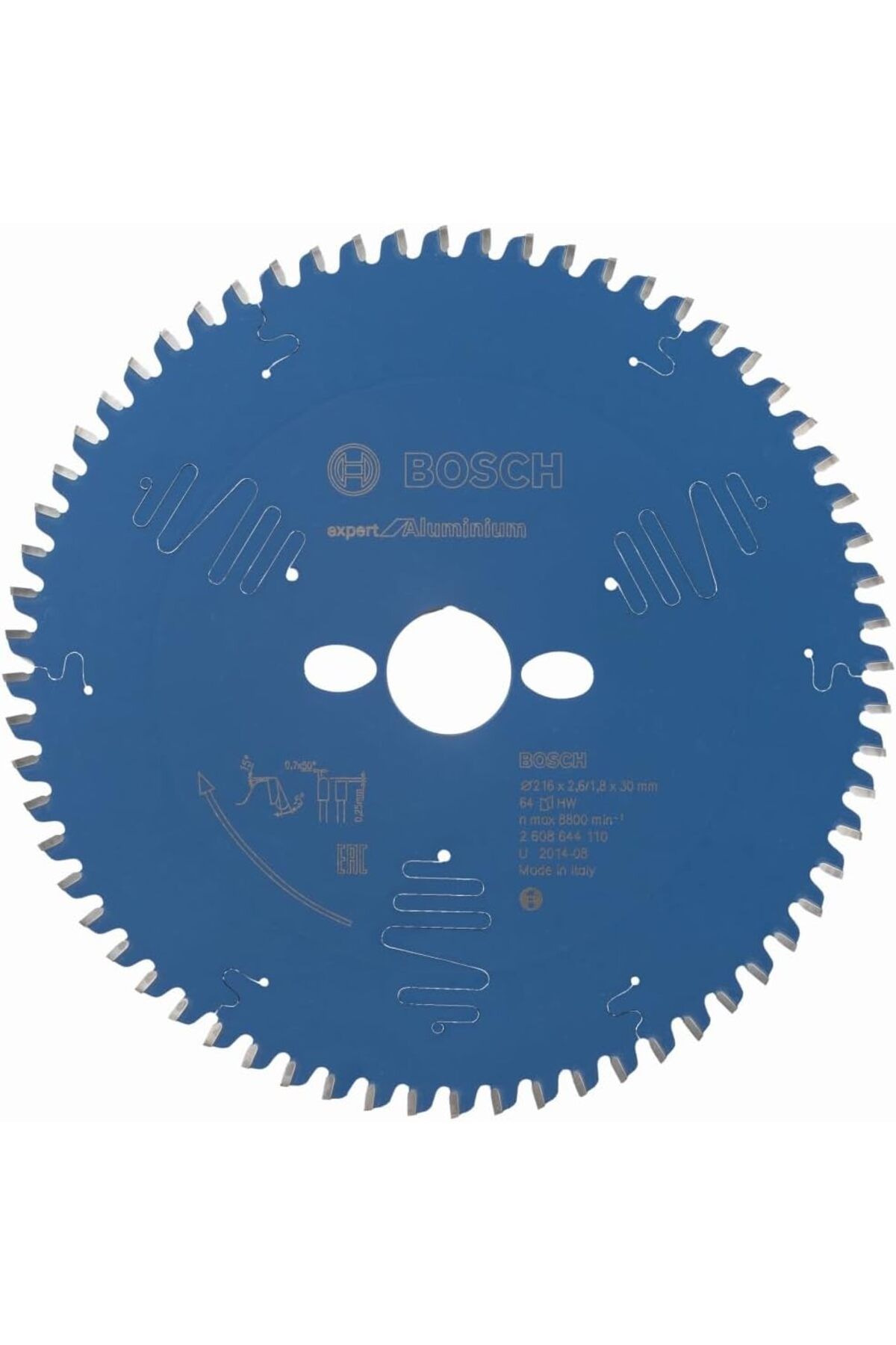 DERİK Derik Professional Accessories daire testere bıçağı, 2608644095 alüminyum_parent 165 mm için,