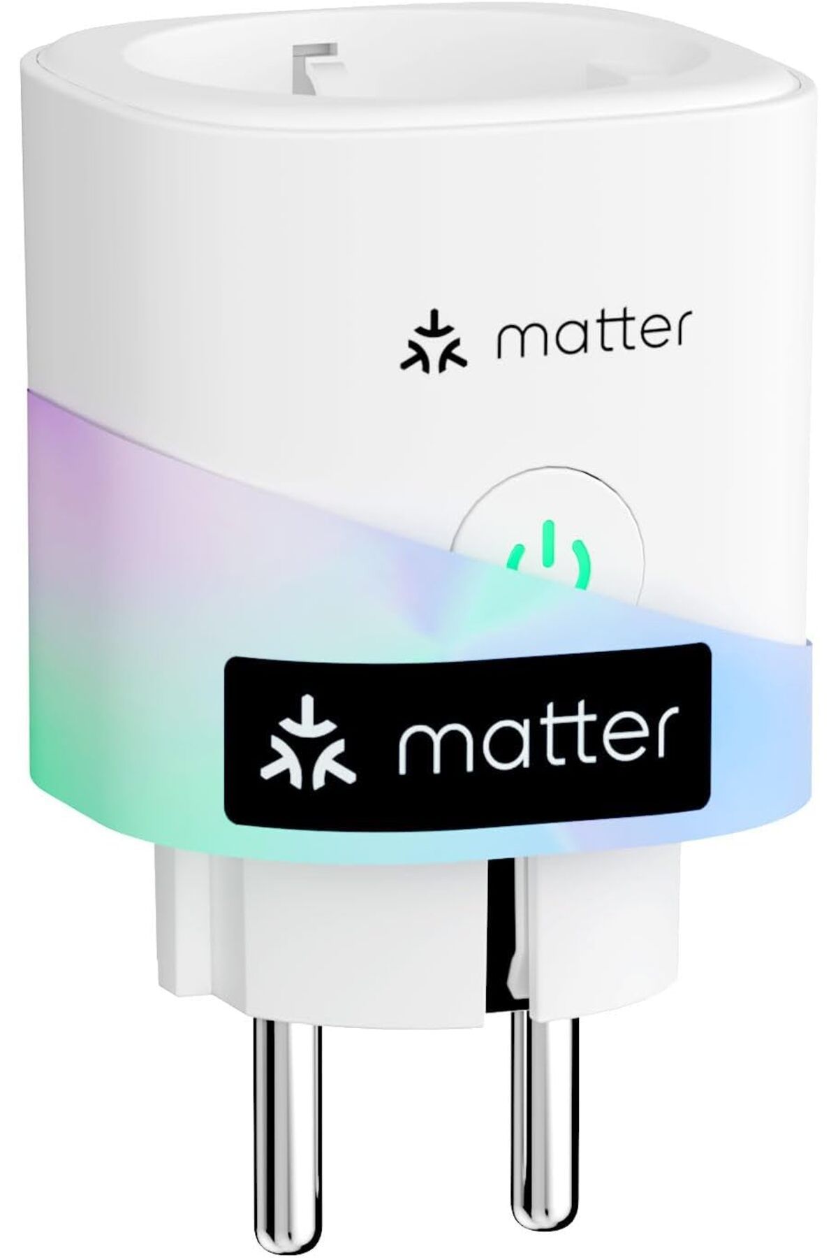 KDROĞLU plamystical Matter akıllı priz, elektrik tüketimli Wi-Fi priz, balkon elektrik santrali için, H