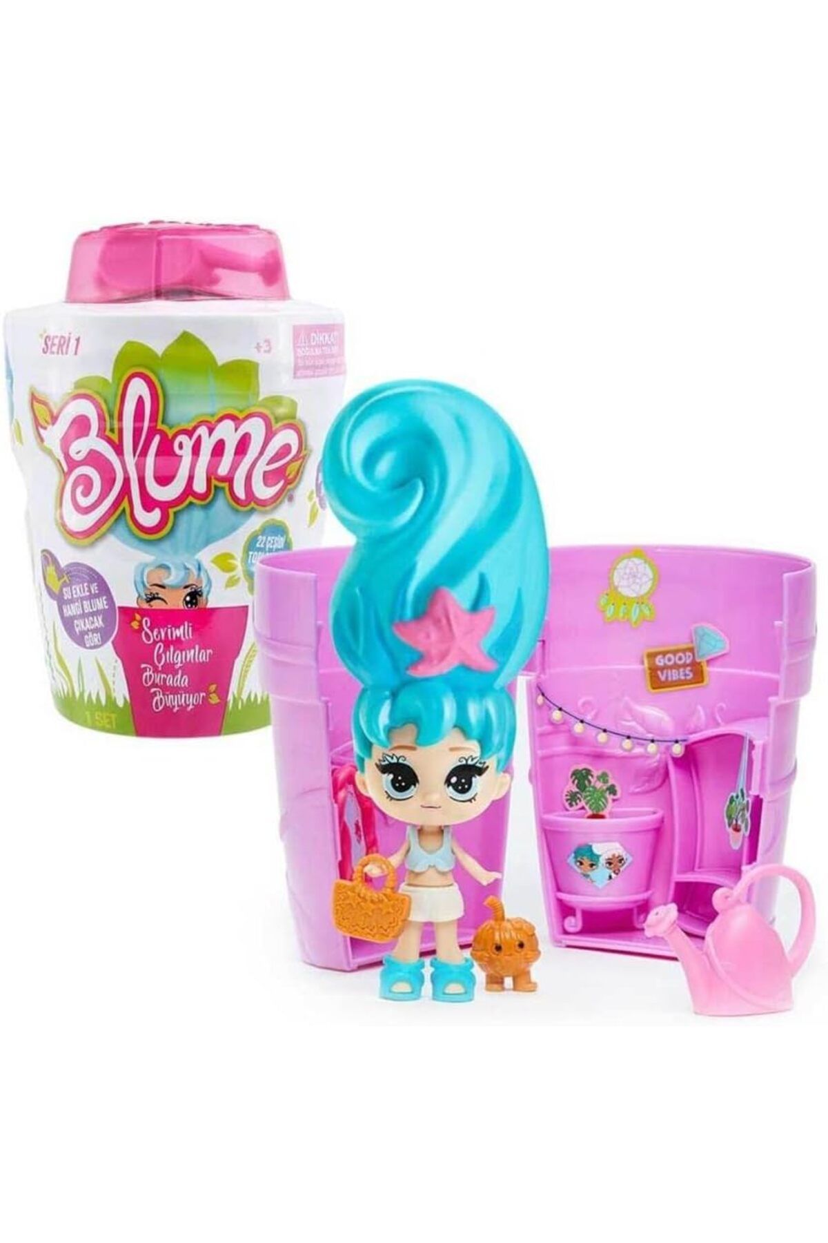 DERİK Derik Toys BLUM/2254 Blume Sevimli Çılgınlar Doll Seri 1 Süpriz Figür YENİ 1122015