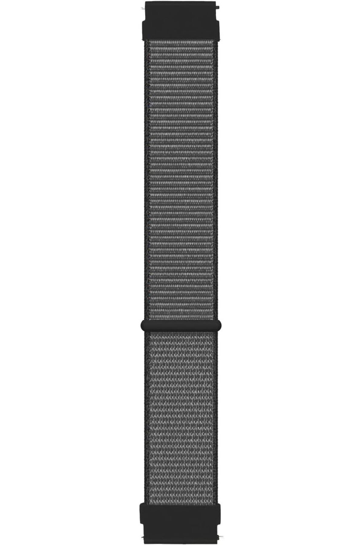 KDROĞLU KDROGLU Watch 3 Hasırlı Kordon Woven Sport Loop Gri New Desing 1109836