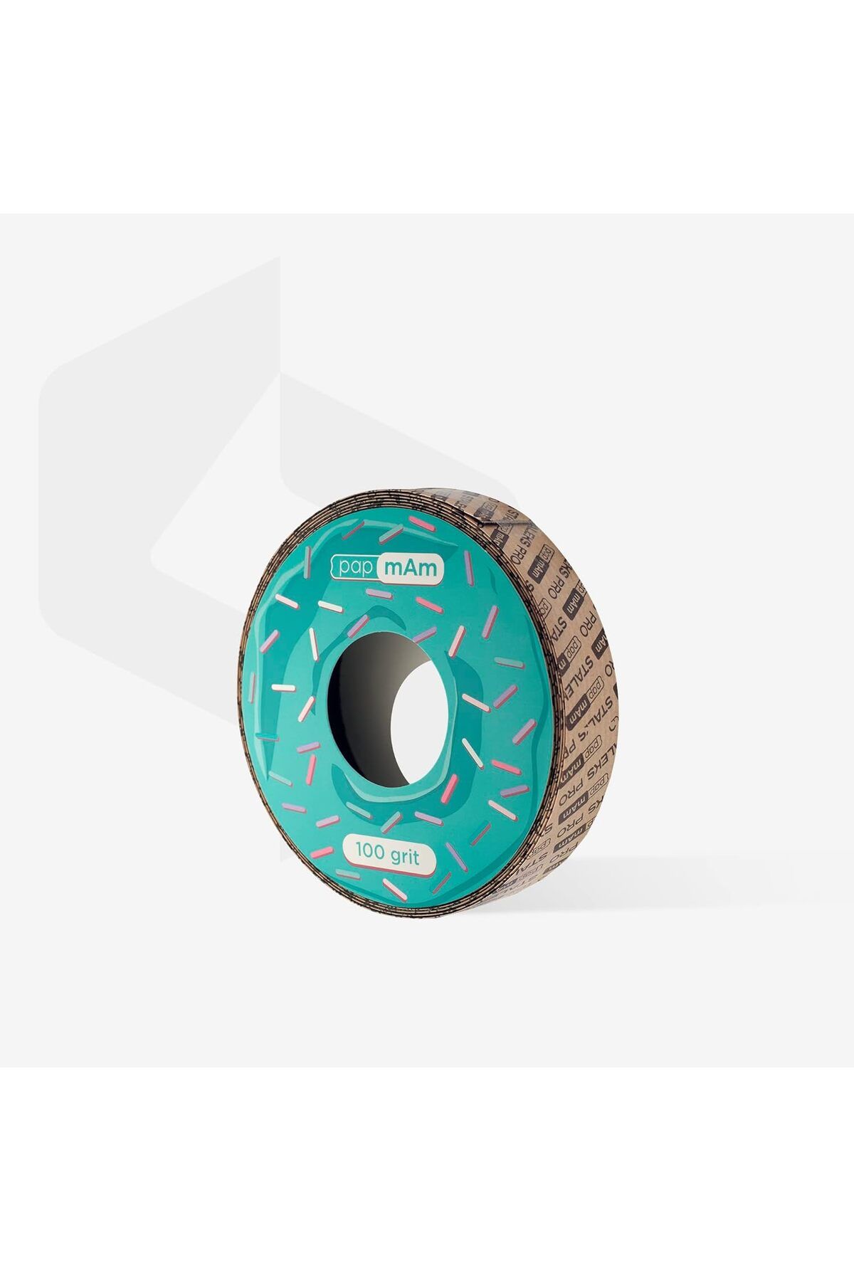 KDROĞLU KDROGLU Metal Taban Rulo Yedek Zımpara PapMam 100 Grit New Desing 1109836