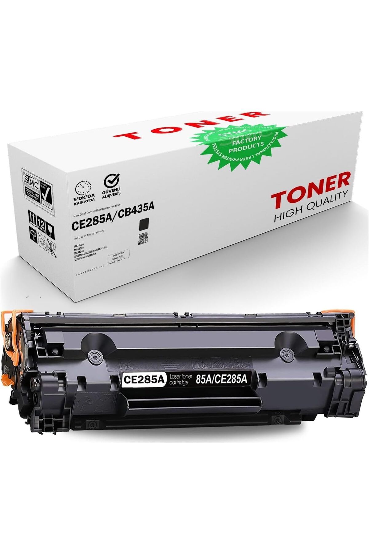 DERİK Derik Lunatic HP Laserjet Uyumlu CE285A WB/P1100/P1102/P1102W/P1104/M1132 2000 Sayfa Kapasiteli Muad