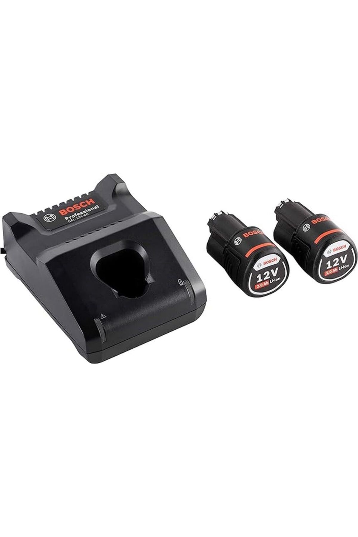 KDROĞLU KDROGLU Professional 12 Volt Akü Şarj Cihazı Seti (2 x 2,0 Ah Li-Ion Akü + GAL 12V-40 Şarj Ciha