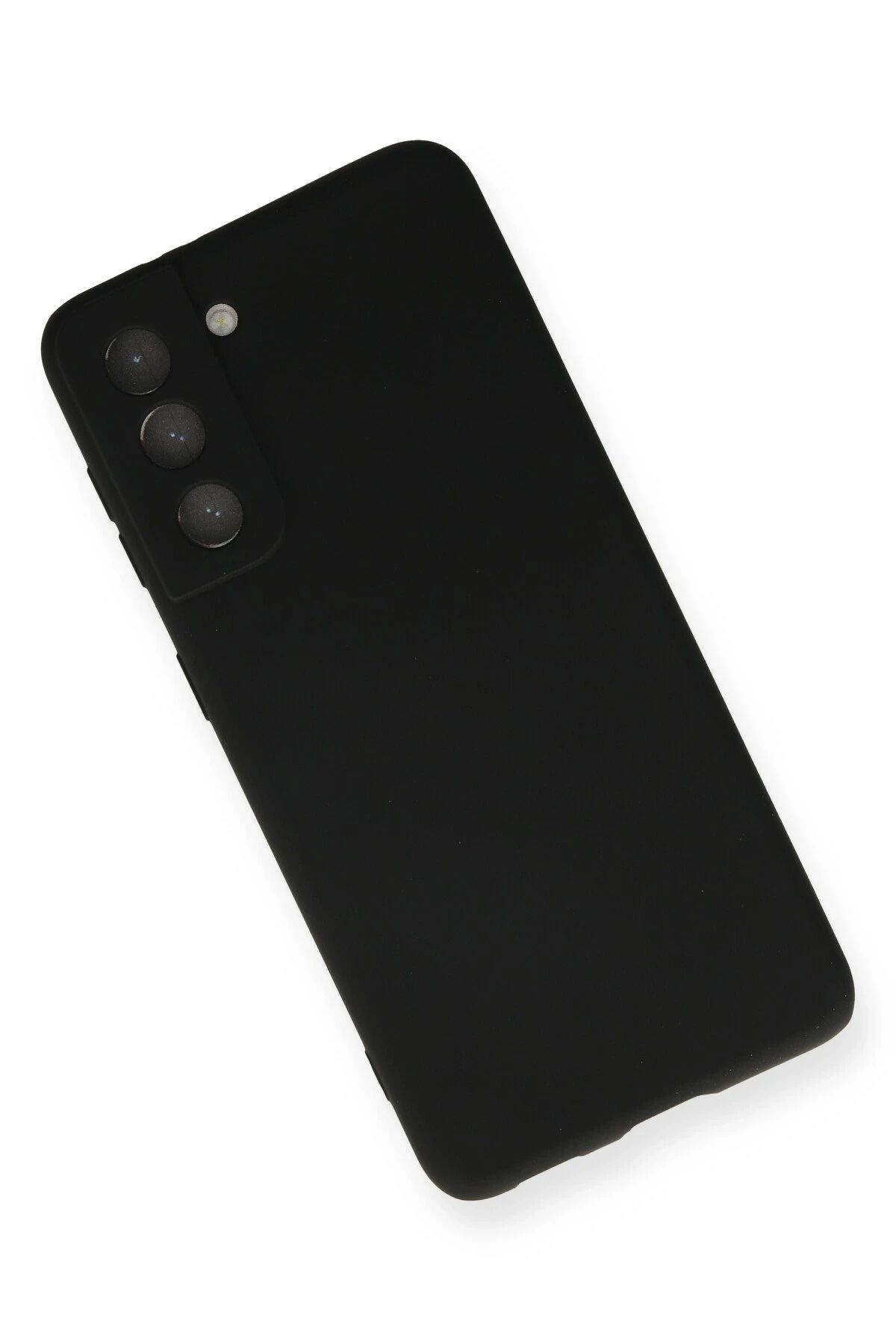 NewFace Samsung Galaxy S22 Plus Kılıf First Silikon - Siyah BSTMY