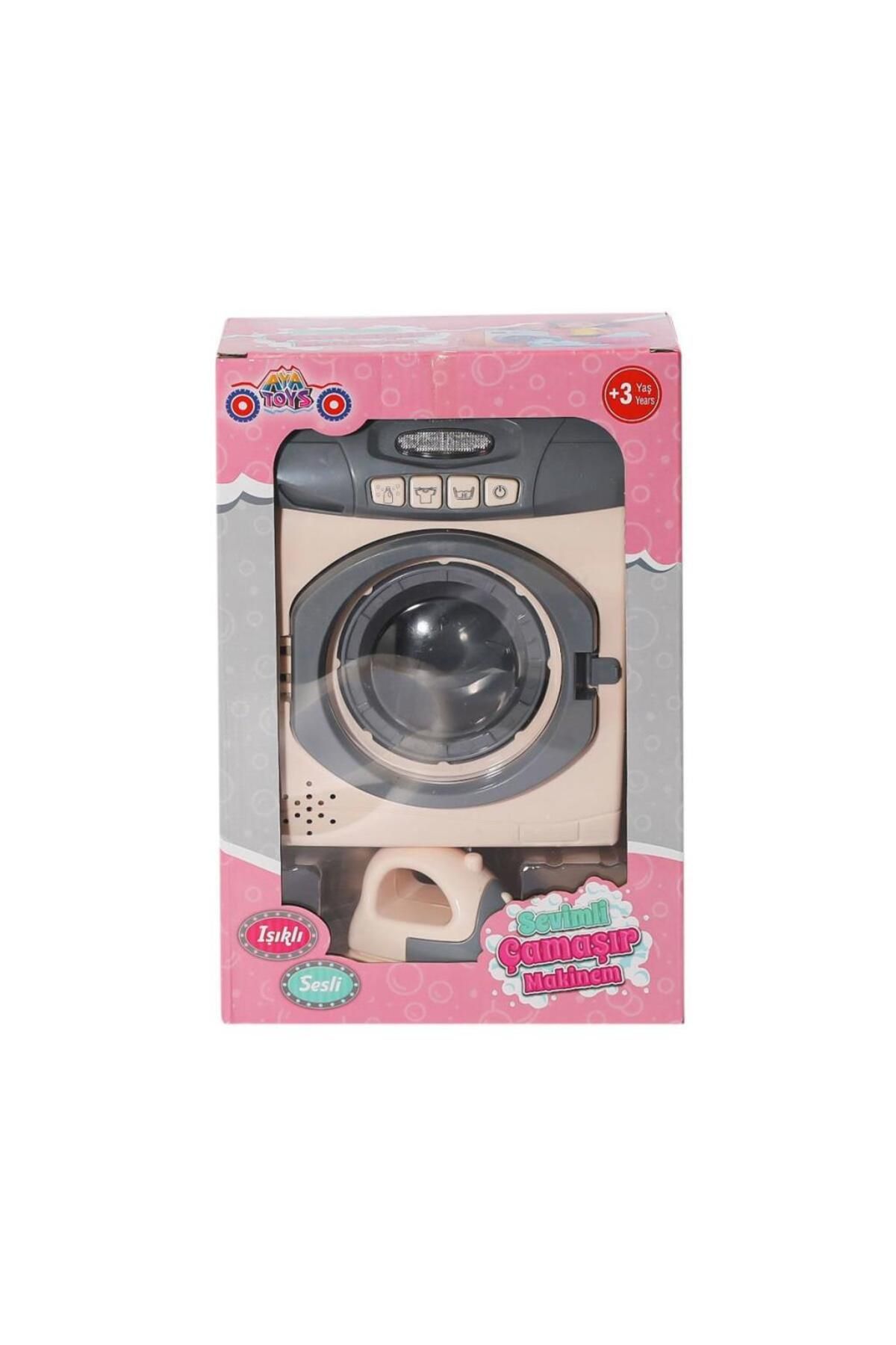 Shop58 HediyeCantam 40302 Sesli ve Işıklı Çamaşır Makinesi -Ayatoys