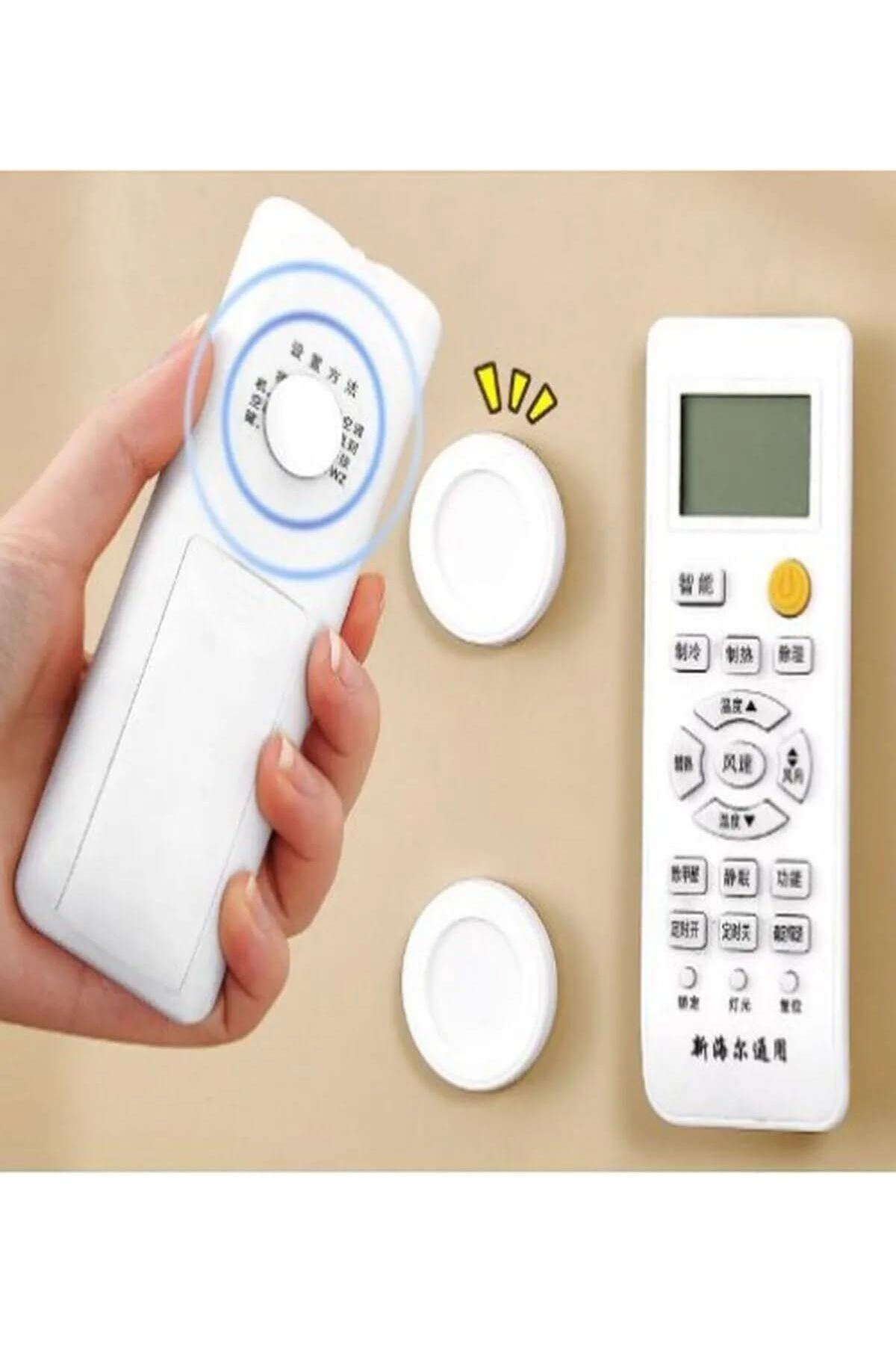 KDROĞLU 2 Adet Mıknatıslı Çok Amaçlı Kumanda Modem Ve Telefon Tutucu