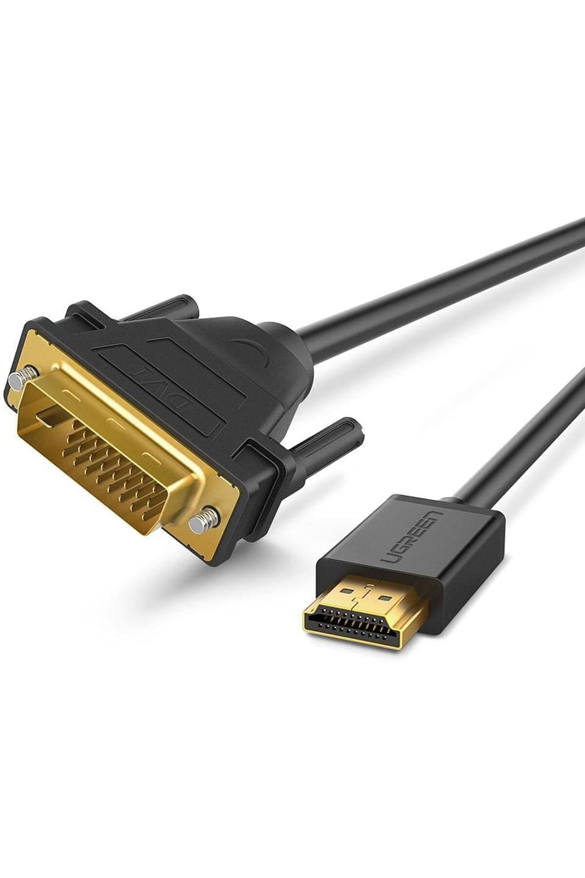 KDROĞLU KDROGLU HDMI DVI 1080P Çift Yönlü Görüntü Aktarma Kablosu, 1.5 Metre New Desing 1109836