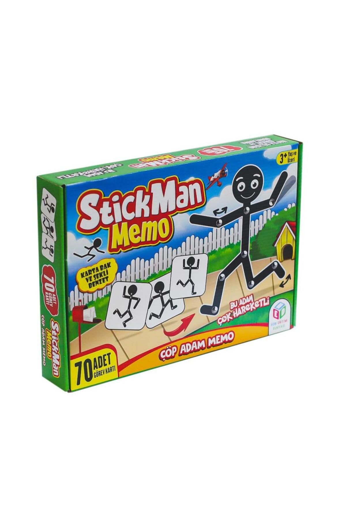 Shop58 HediyeCantam HED 109 Çöp Adam Stick Man Oyunu -Hobi Oyuncak