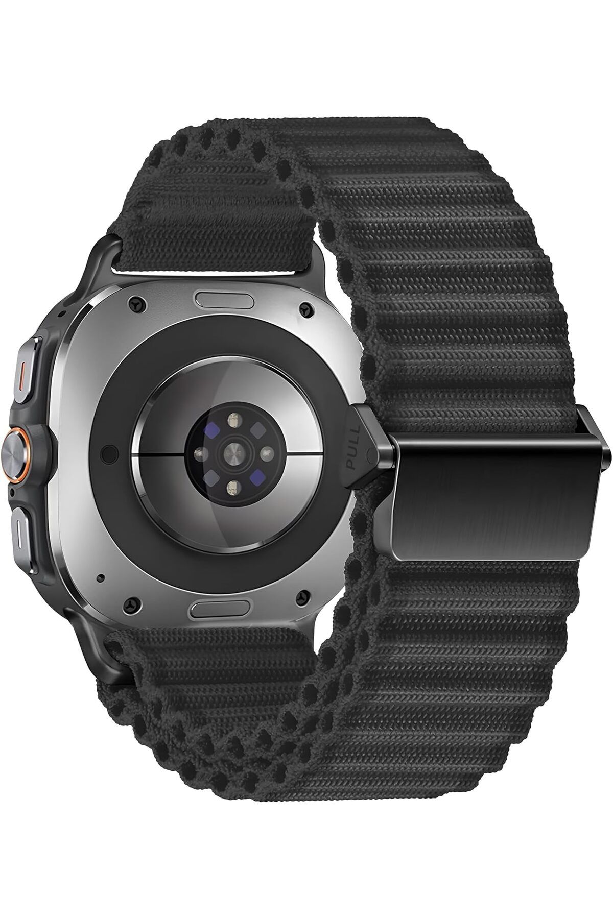KDROĞLU KDROGLU Galaxy Watch Ultra 47mm ile Uyumlu Delikli Model Trail Loop Yumuşak ve Hafif Kumaş Kordon