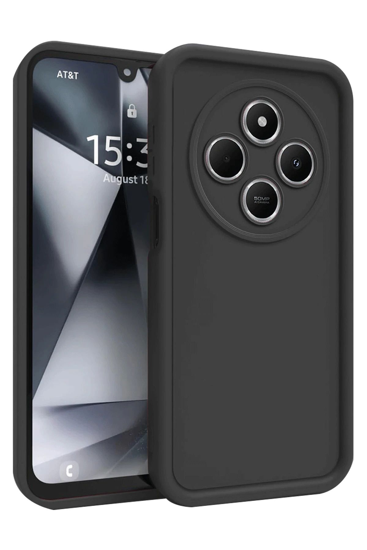 NewFace Huawei Y6 2018 Kılıf Lüx Şeffaf Silikon MRAYD