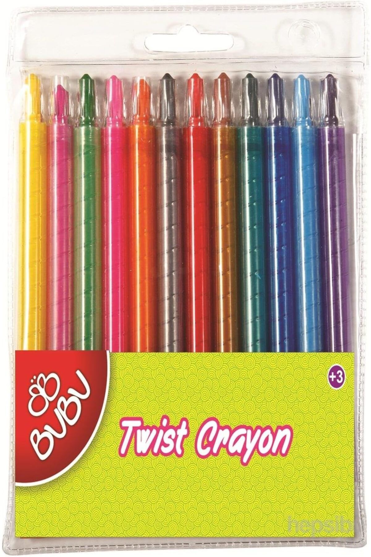 STOREMAX dlshop Bu-Bu Twist 12 Renk Mum Boya 00044 star 990396