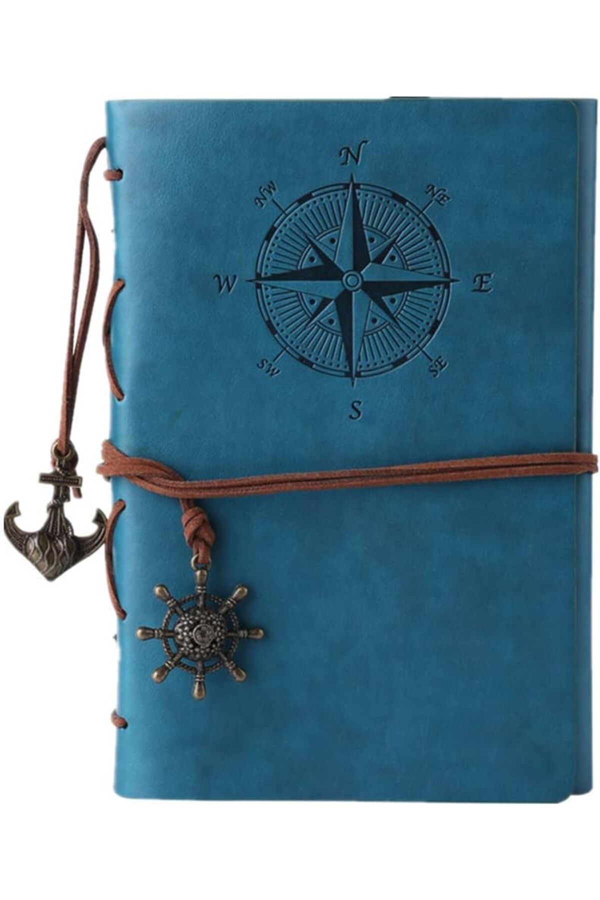 KDROĞLU KDROGLU Vintage doldurulabilir notebook, birinci sınıf PU-Deri klasik kabartmalı Trl Journal gün