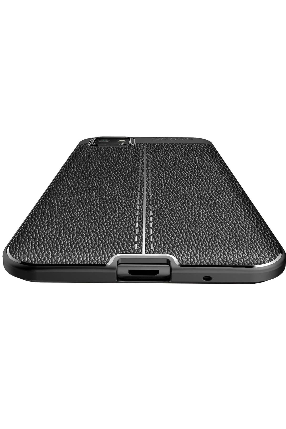 NewFace Huawei Y5P Kılıf Auto Focus Kapak - Lacivert NRMSA