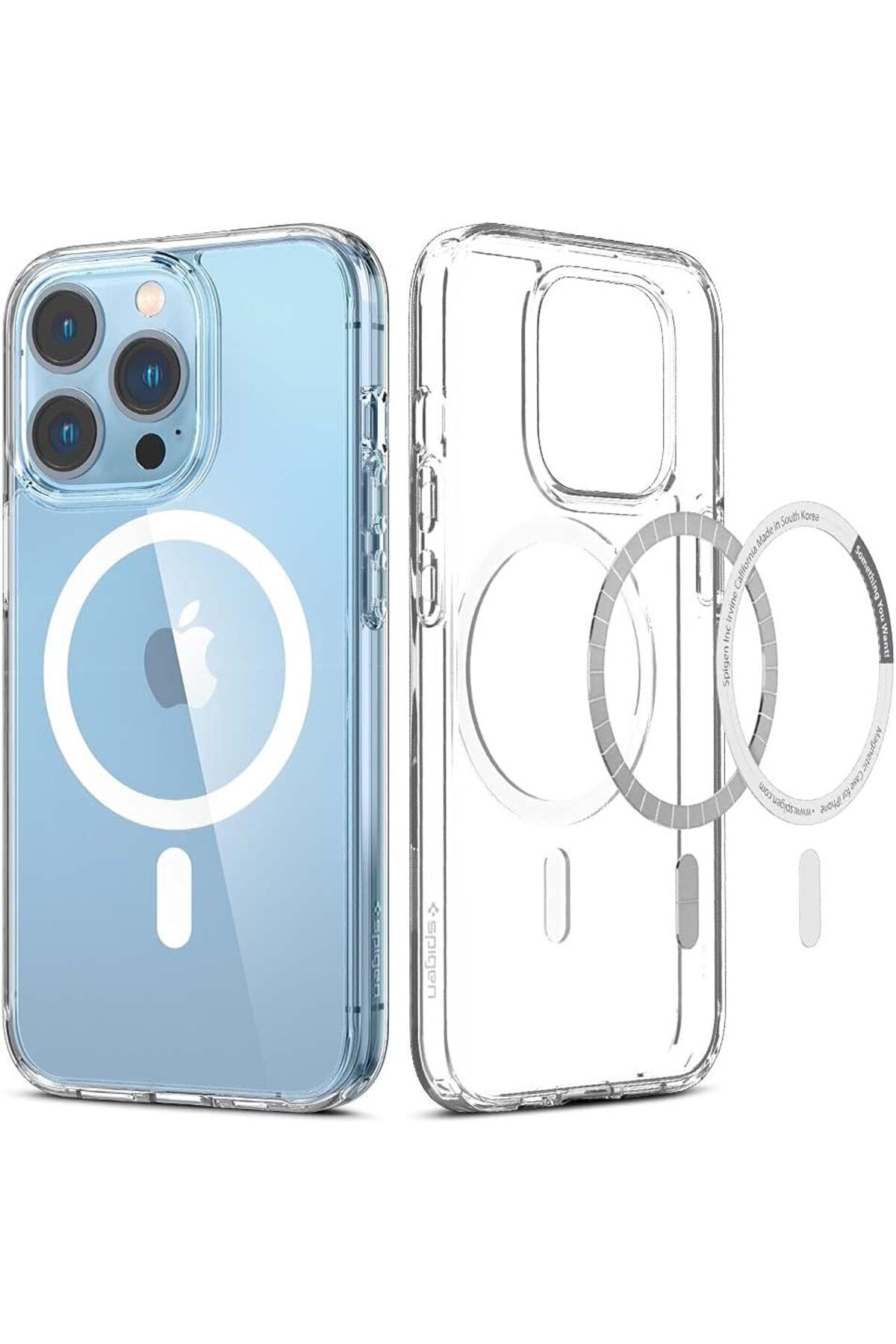 KDROĞLU KDROGLU iPhone 13 Pro Kılıf Ultra Hybrid MagFit MagSafe özellikli White - ACS03267 New Desing 110