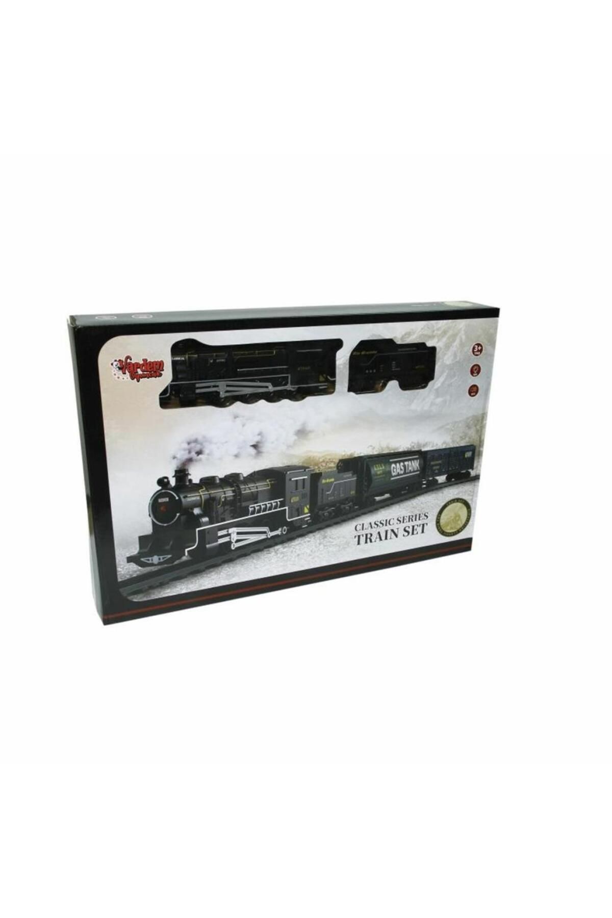 Shop58 FF-1601C-1 Işıklı ve Sesli 18 Parça Classic Tren - Vardem Oyuncak