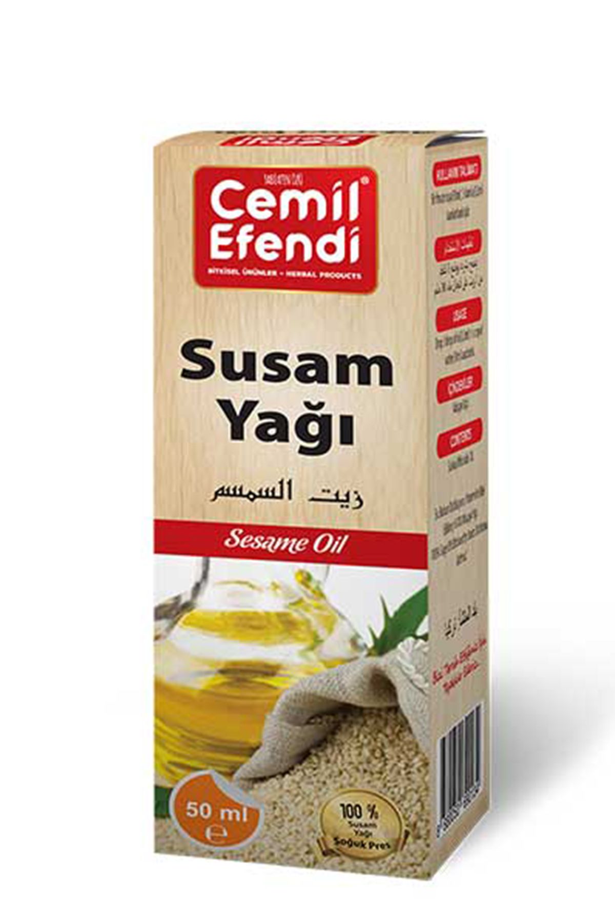 MBB ETİCARET Susam Yağı 50 Ml.