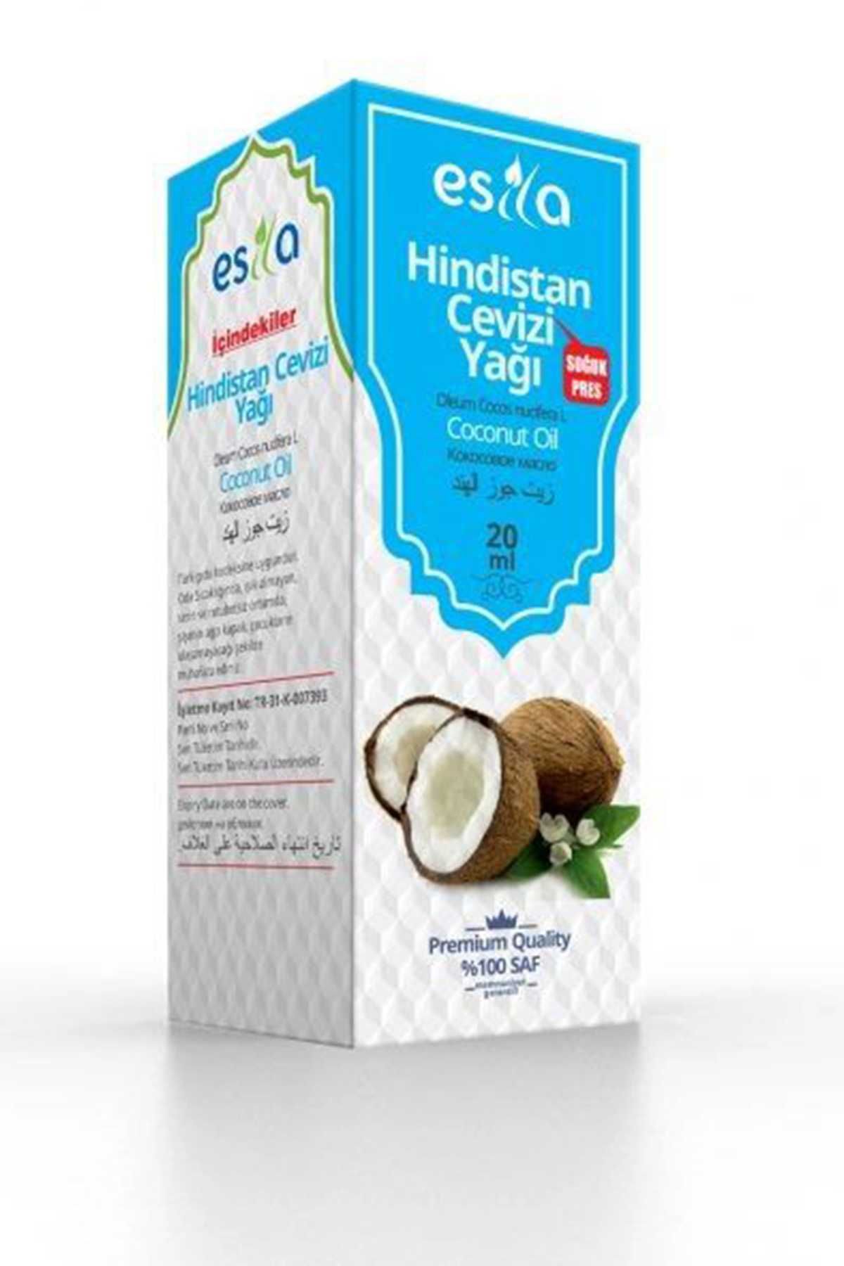 MBB ETİCARET Hindistan Cevizi Yağı 20 Ml.