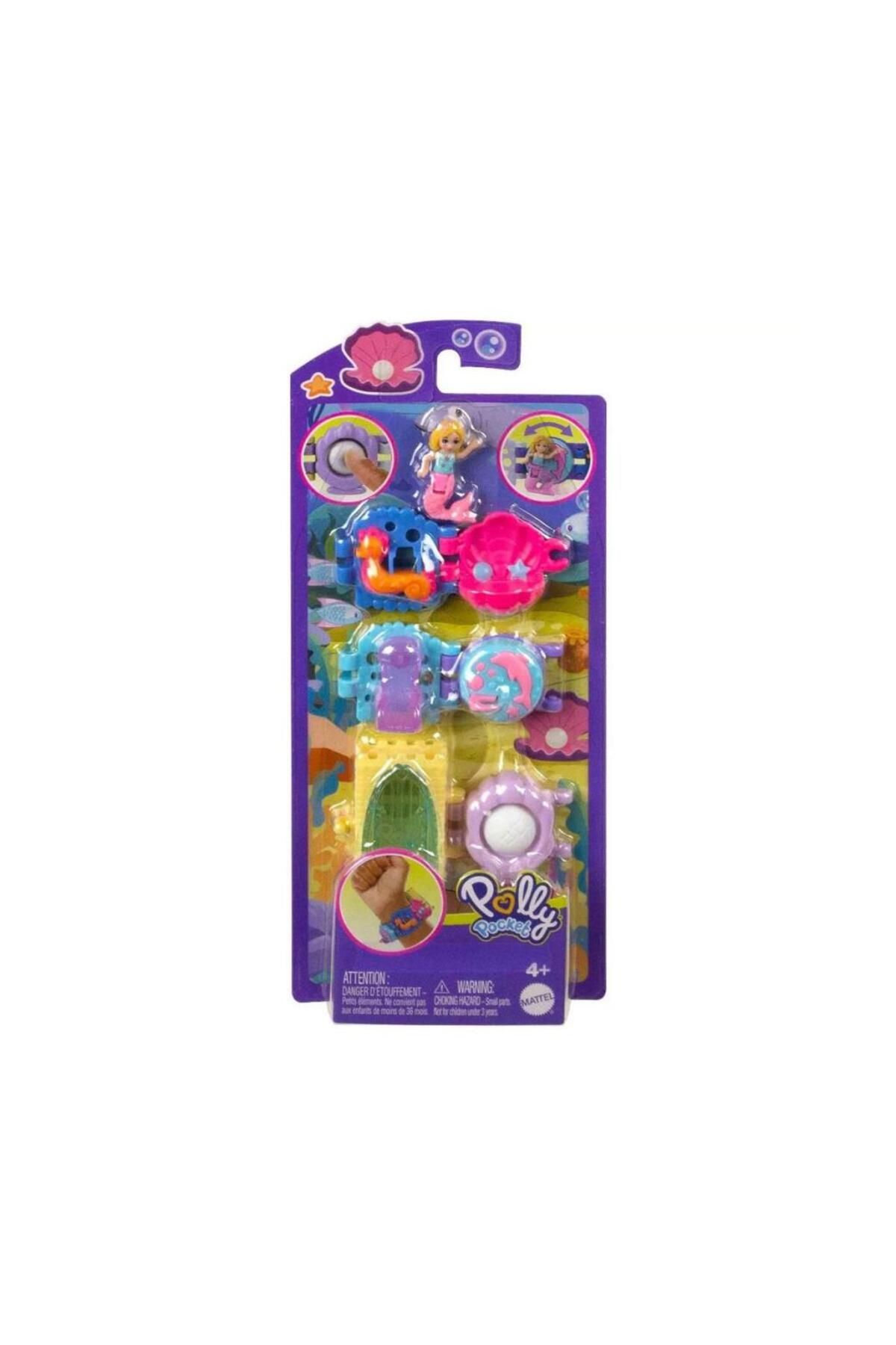 Shop58 HKV67 Polly Pocket Bileklik Olabilen Sevimli Oyun Setleri