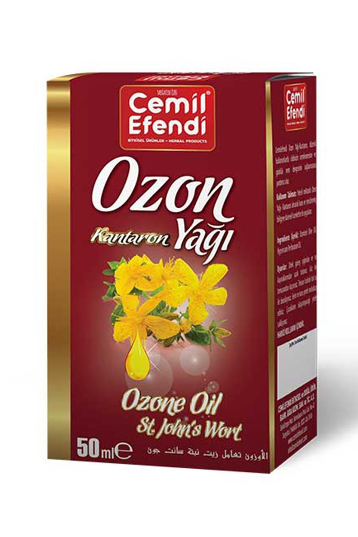 MBB ETİCARET Ozonlanmış Kantaron Yağı 50 Ml