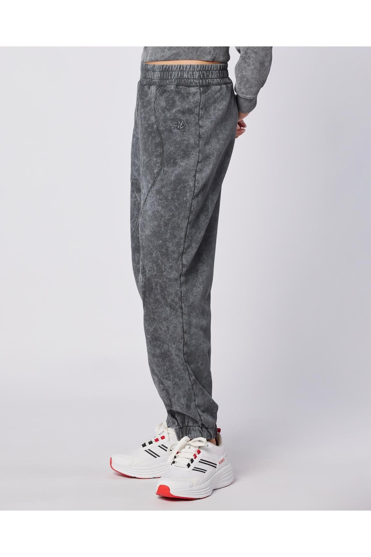Kappa-بنطال رياضي نسائي من Stichas Jogger ذو مقاس مريح من أنثراسايت 2