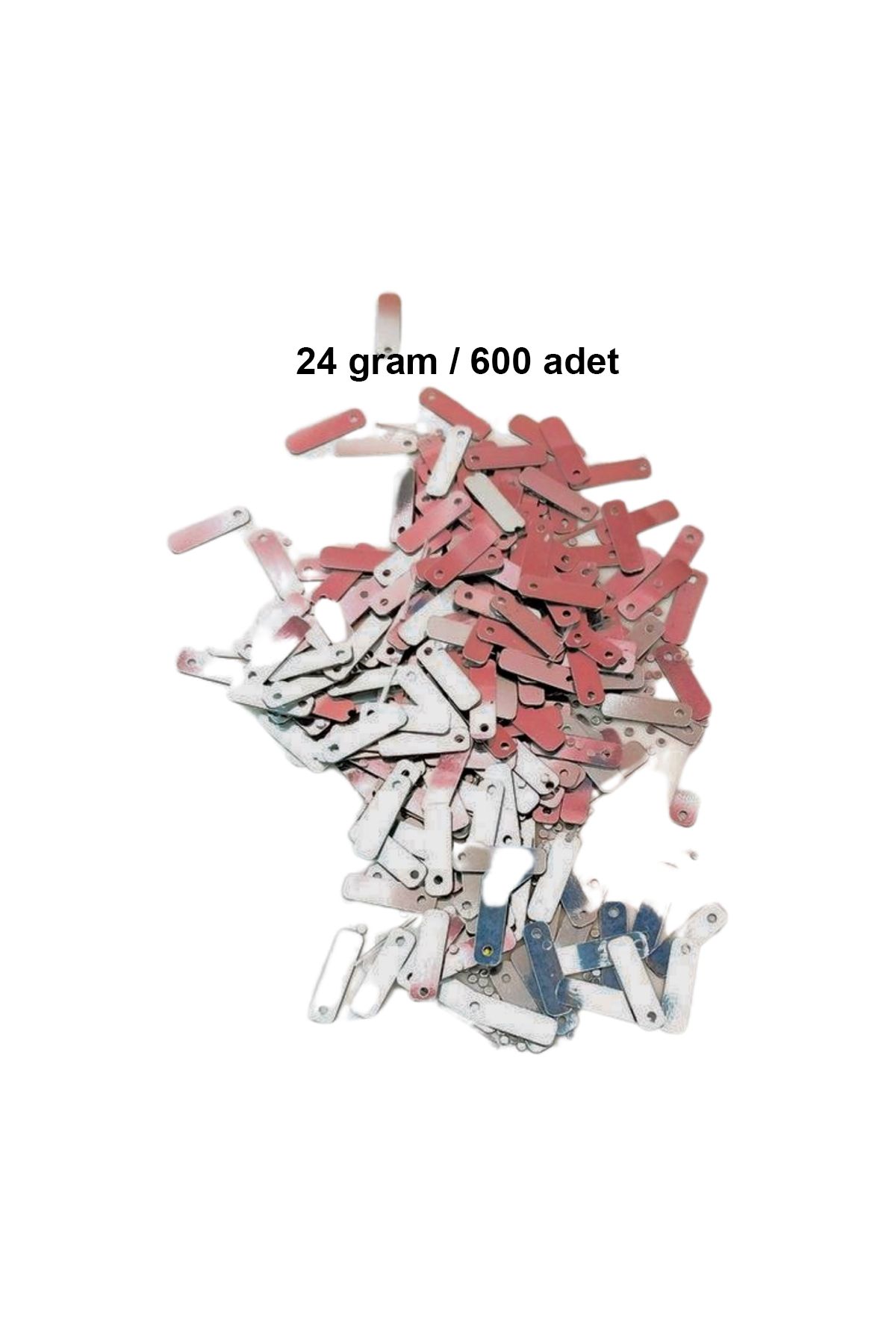 MBB ETİCARET Koyu Pembe 15 x 5 mm Dantel Oya Yazma Halhal Abiye Lazer Kesim Pul 600 adet / 24 gram