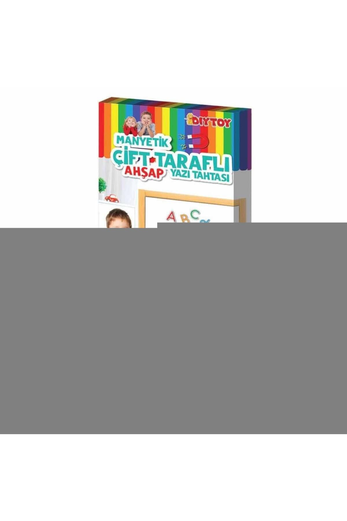 Shop58 2195 AYAKLI ÇİFT TARAFLI MANYETİK AHŞAP YAZI TAHTASI