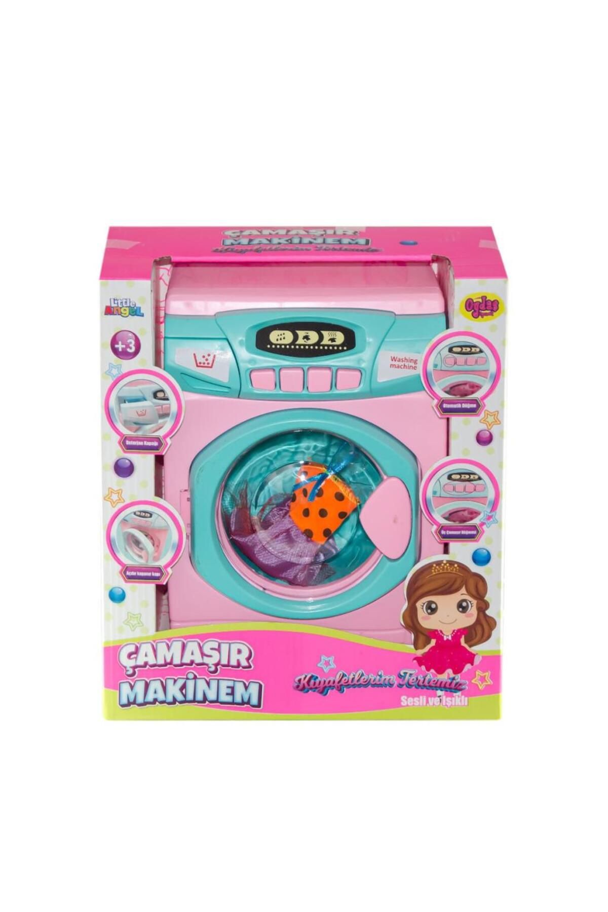 Shop58 02608 Sesli ve Işıklı Çamaşır Makinesi -Oydaş