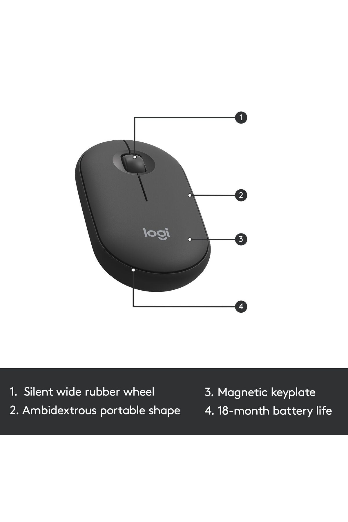 logitech-Kit tastatură + mouse wireless Logitech MK470 6