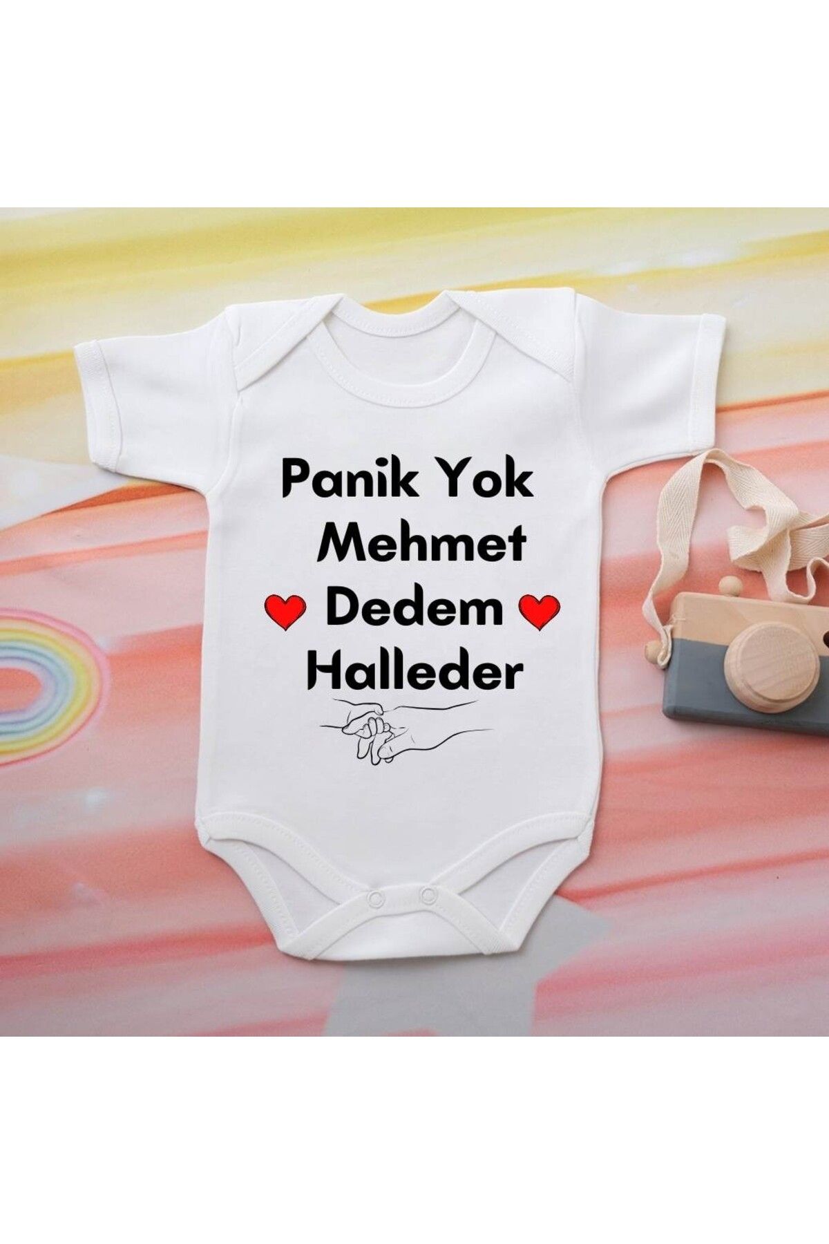 soft wing %100 Pamuklu Organik Baskılı Premium Çıtçıtlı Bebek Body Zıbın 00033
