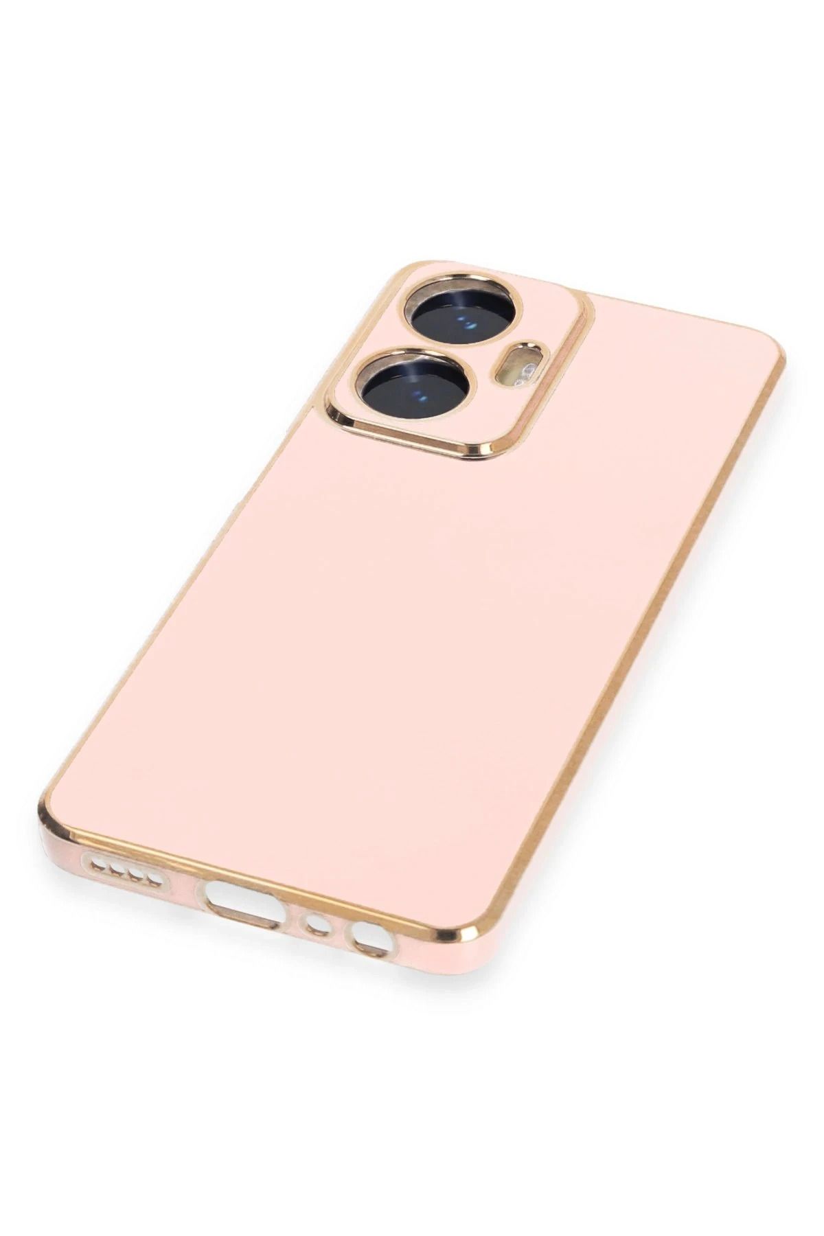 NewFace Realme C55 Kılıf Volet Silikon - Pembe SVLRS