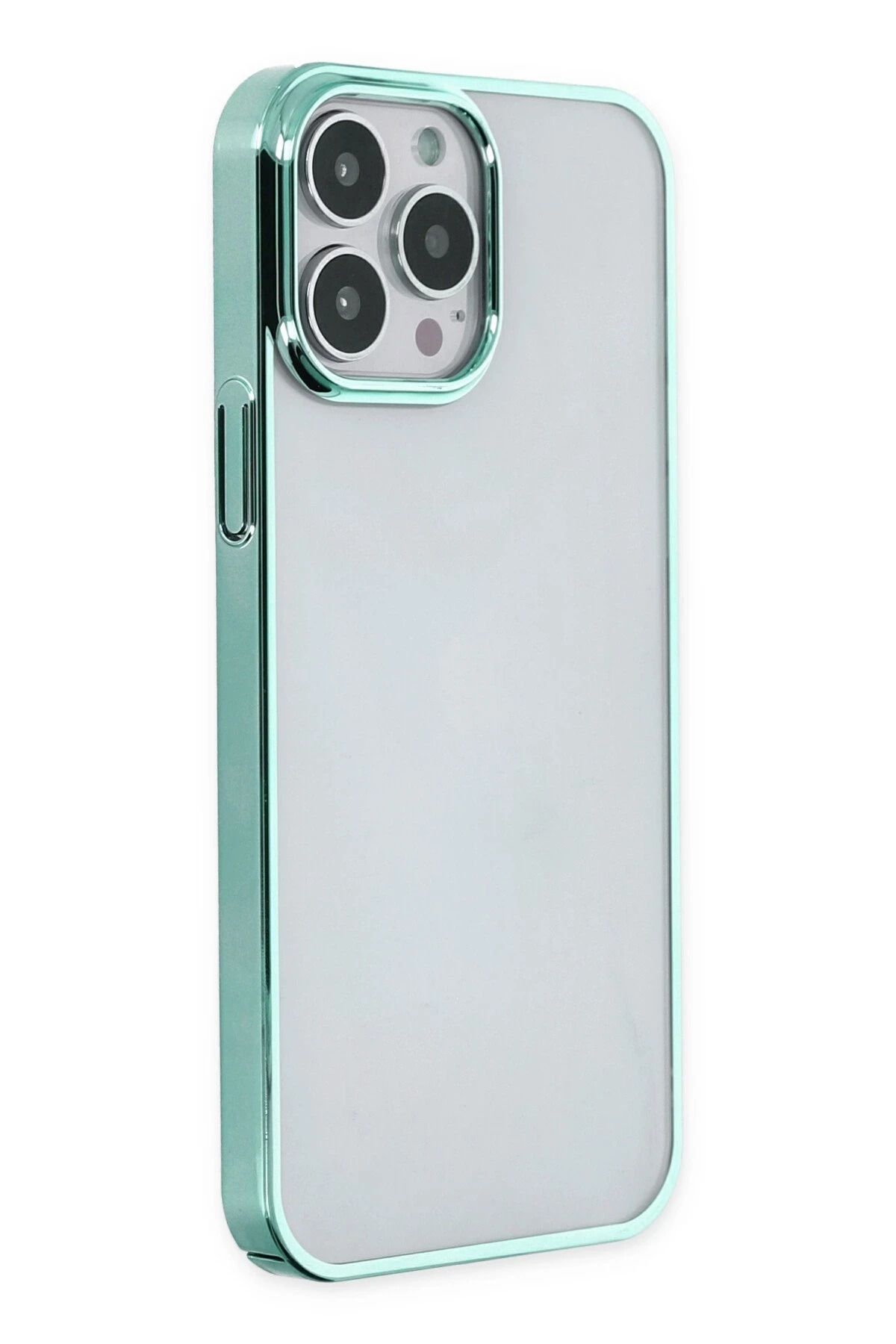 NewFace iPhone 13 Pro Kılıf Element Silikon - Yeşil FLKRY