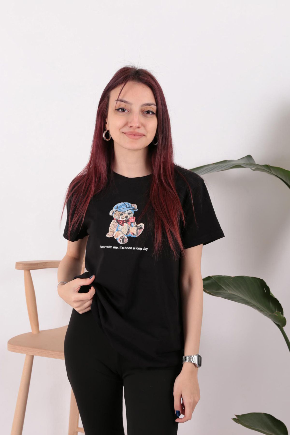BUSEM S0017555 Kadın T-Shirt