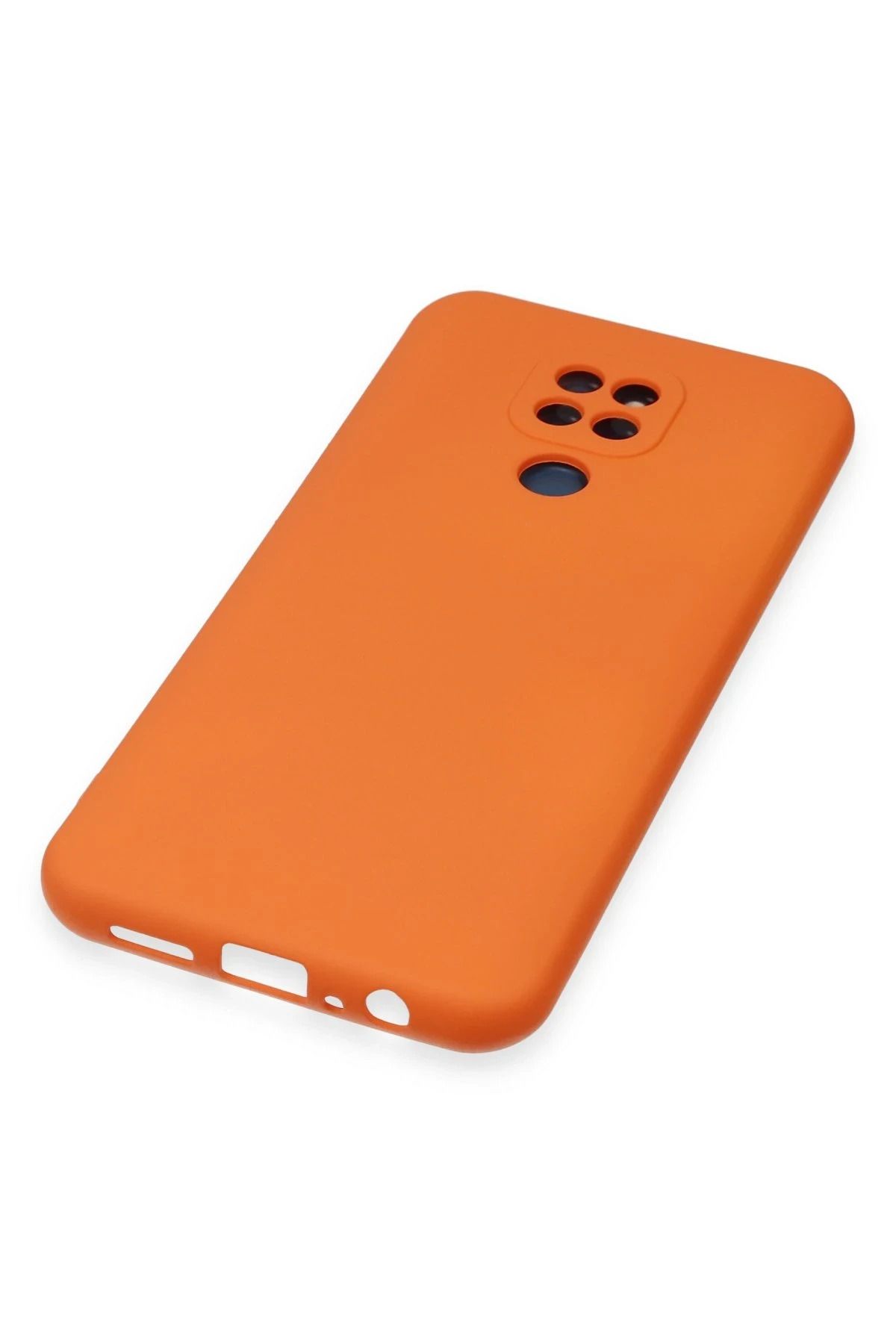 NewFace General Mobile GM 20 Uyumlu  Kılıf Nano içi Kadife Silikon - Turuncu SVLRS