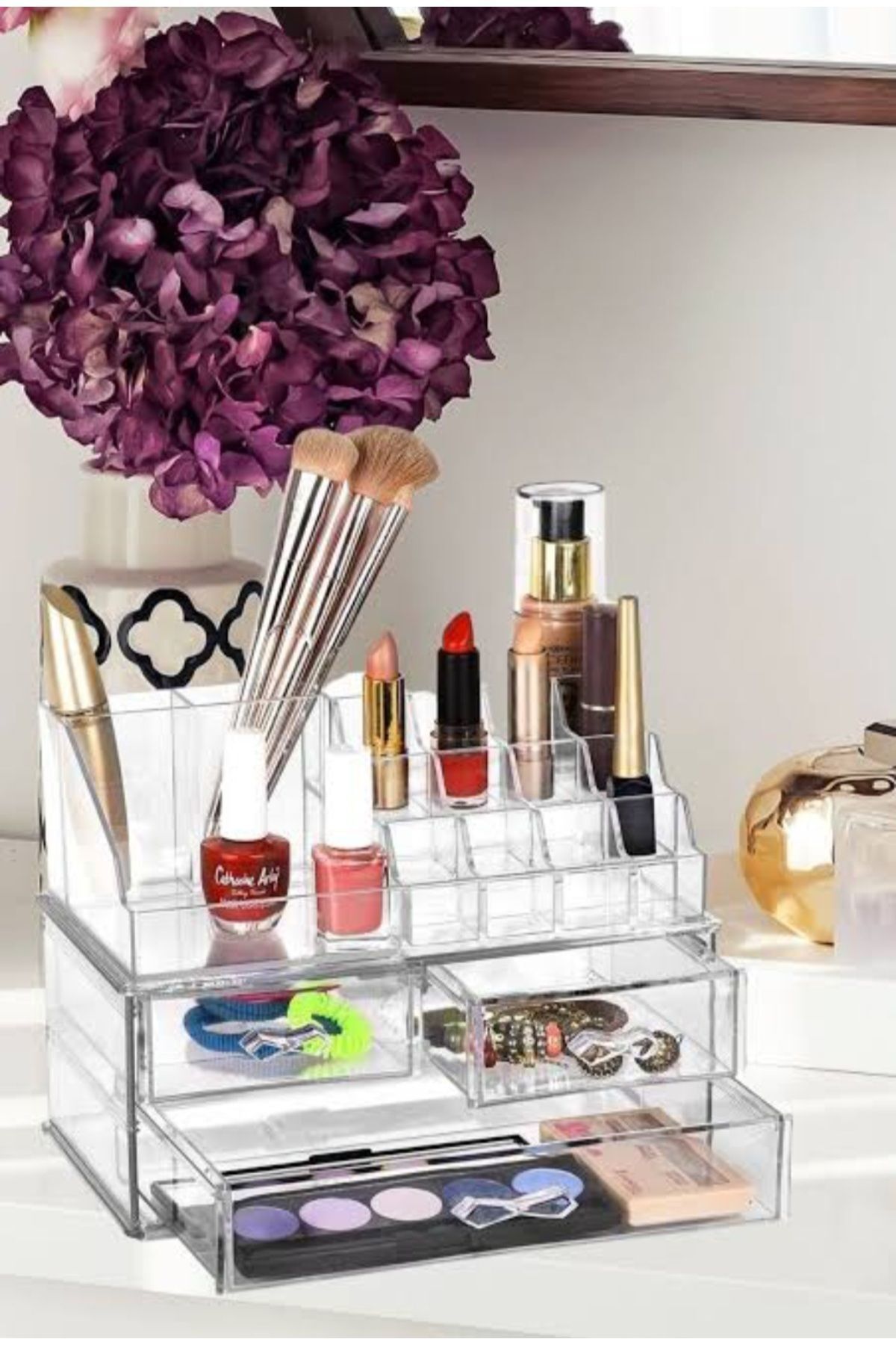 MATMEL Çekmeceli Ruj Düzenleyici Organizer Set